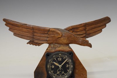 Lot 93 - Junghans World War II Luftwaffe Blindfliguhr cockpit clock