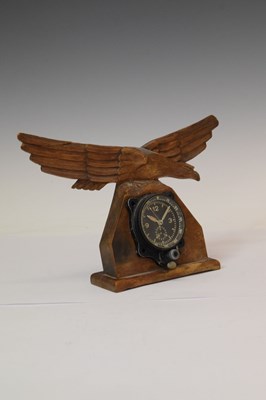 Lot 93 - Junghans World War II Luftwaffe Blindfliguhr cockpit clock