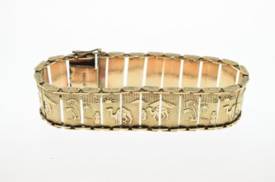 Lot 95 - 9ct gold bracelet