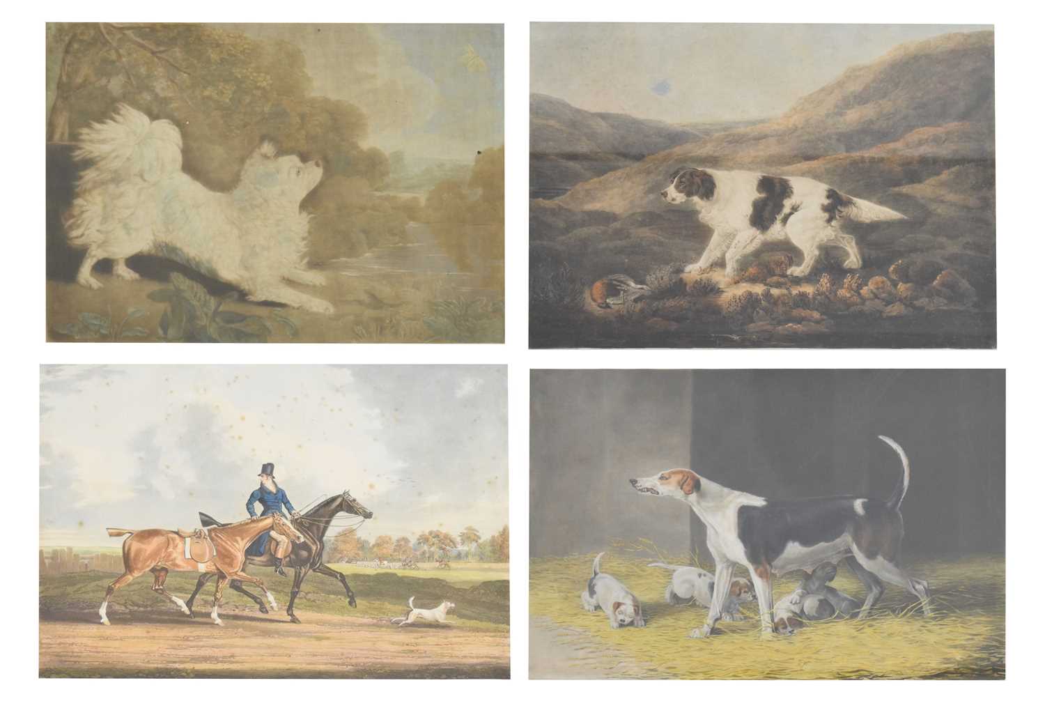 Lot 512 - Four assorted 19th century coloured prints