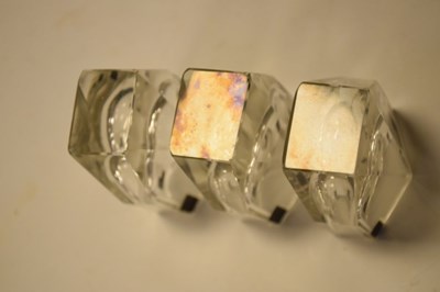 Lot 374 - Art Deco decanter and six shot glasses