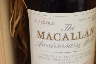 Lot 785 - The Macallan 25 Years Old Anniversary Malt