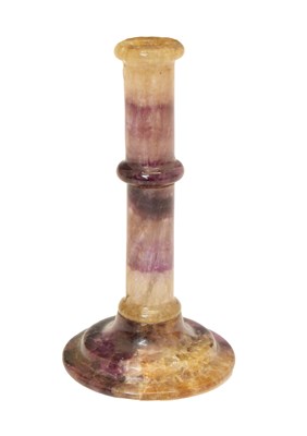 Lot 246 - Derbyshire Blue John pedestal