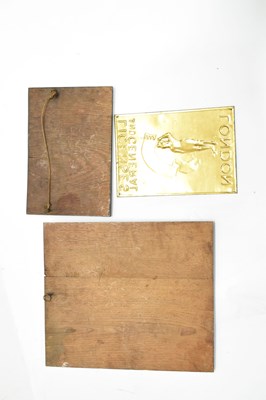 Lot 269 - Three assorted fire mark insurance plaques