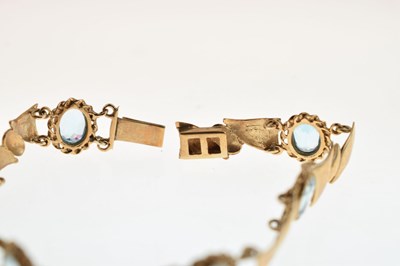 Lot 85 - 9ct gold bracelet