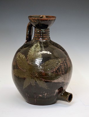 Lot 670 - Abuja Pottery (attr.) stoneware flagon