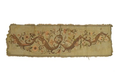 Lot 737 - Embroidered runner