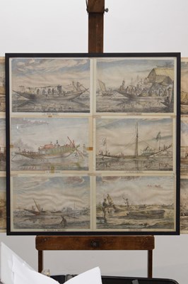 Lot 478 - Set of nineteen early 19th century Indian prints