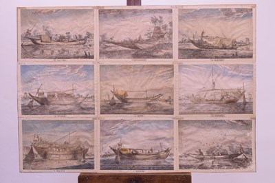 Lot 478 - Set of nineteen early 19th century Indian prints