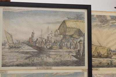 Lot 478 - Set of nineteen early 19th century Indian prints