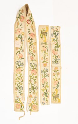 Lot 615 - Three valance strips