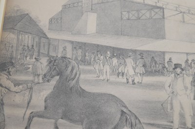 Lot 510 - Royal Agricultural Society's Show Yard at Bristol July 14th 1842 print