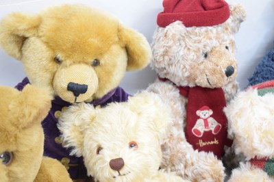 Lot 347 - Collection of Harrods year teddy bears and other teddy bears