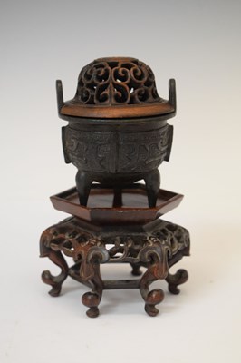 Lot 448 - Chinese bronze incense burner