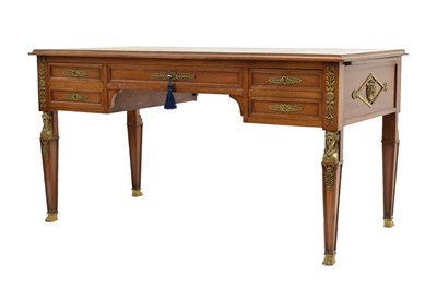 Lot 704 - French Empire-style writing desk or library table