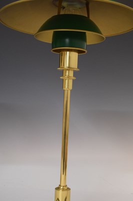 Lot 662 - After Poul Henningsen (Danish) for Louis Poulsen - Pair of reproduction table lamps