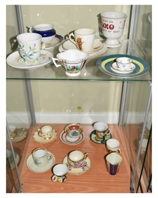 Lot 296 - Group of cabinet cups etc