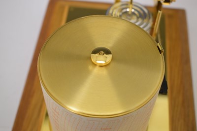 Lot 350 - Cased barograph