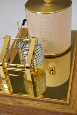 Lot 350 - Cased barograph