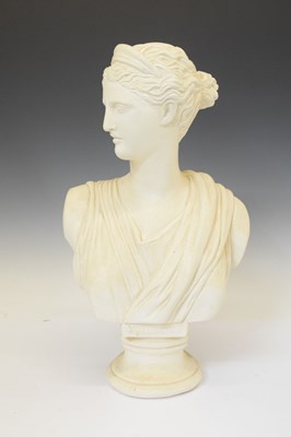 Lot 467 - Plaster bust of Artemis