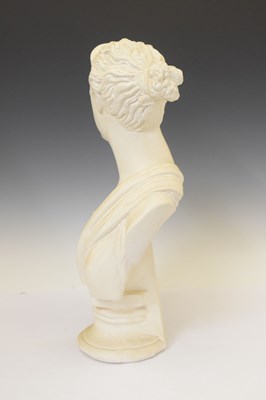 Lot 467 - Plaster bust of Artemis