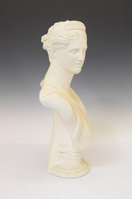 Lot 467 - Plaster bust of Artemis