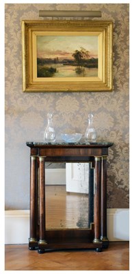 Lot 577 - Irish Interest - Pair of 19th century pier or console tables