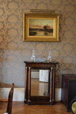 Lot 577 - Irish Interest - Pair of 19th century pier or console tables