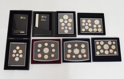 Lot 168 - Thirteen Royal Mint limited edition UK Proof Coin Set