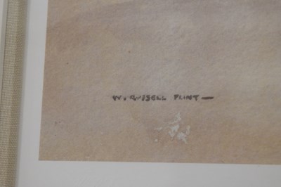 Lot 534 - Group of four William Russell-Flint unsigned limited edition prints