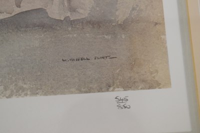 Lot 534 - Group of four William Russell-Flint unsigned limited edition prints