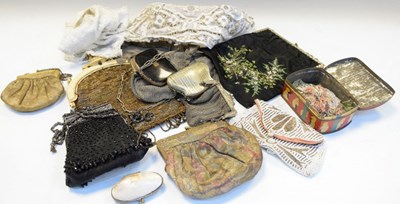 Lot 210 - Box of evening bags and purses