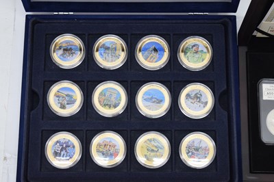 Lot 256 - Quantity of Westminster etc coin sets relating to WWII and Sir Winston Churchill