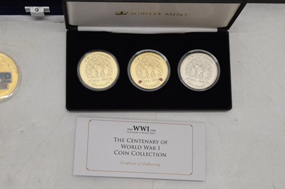 Lot 256 - Quantity of Westminster etc coin sets relating to WWII and Sir Winston Churchill