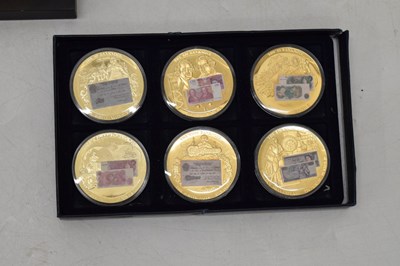 Lot 256 - Quantity of Westminster etc coin sets relating to WWII and Sir Winston Churchill