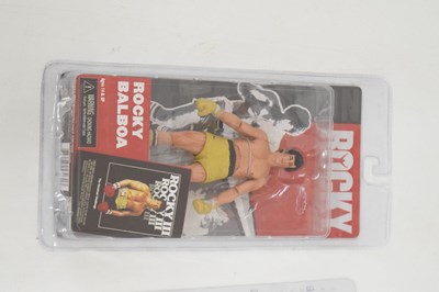 Lot 376 - Two Reel Toys MGM Rocky Balboa action figures