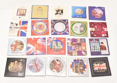 Lot 175 - Thirty Royal Mint uncirculated coin collection year packs