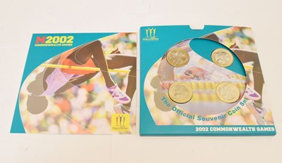 Lot 177 - Royal Mint £2 Manchester Commonwealth Games 'The Official Souvenir Coin Set', 2002, four coin set