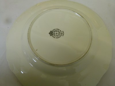 Lot 420 - Royal Worcester - Six fruit decorated tea plates