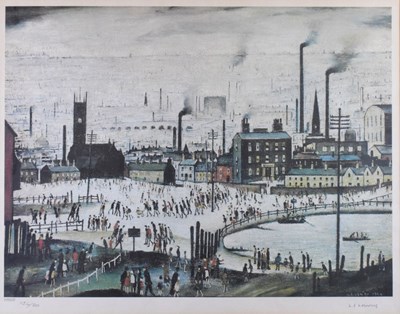 Lot 394 - L.S. Lowry- 'Industrial Town'