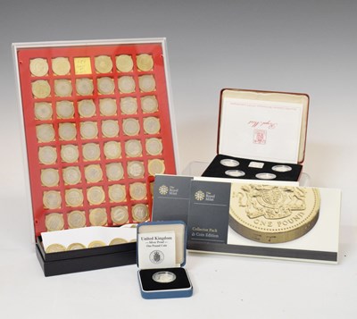 Lot 182 - Collection of commemorative GB Royal Mint coinage