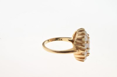 Lot 16 - Opal dress ring