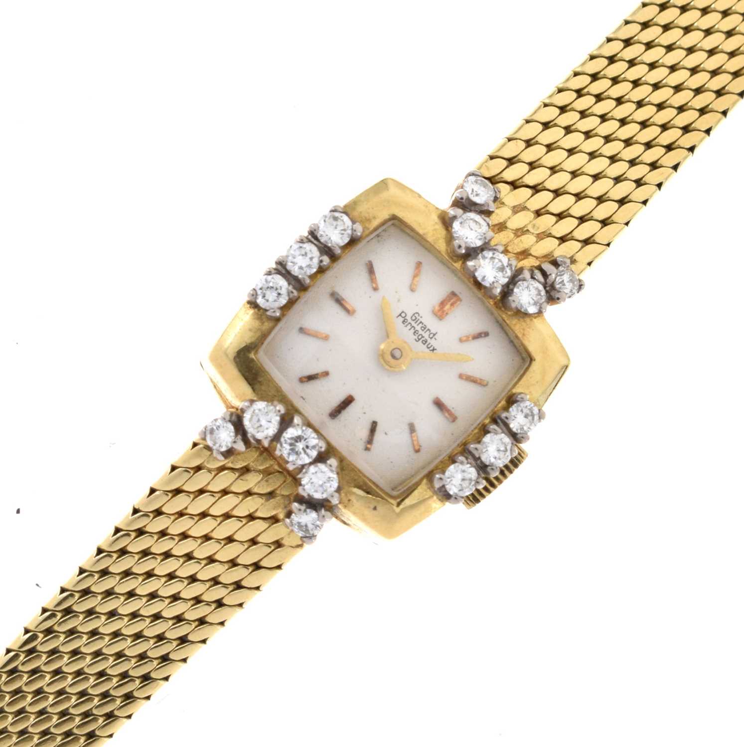 Lot 231 Girard Perregaux lady s diamond set