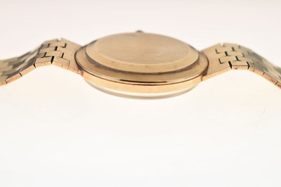 Lot 76 - Movado - Gentleman's 9ct gold automatic wristwatch