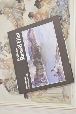 Lot 500 - After Sir William Russell Flint - Signed artist's proof and reference book