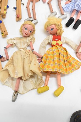 Lot 368 - Pelham Puppets - Group of ten female puppets
