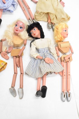 Lot 368 - Pelham Puppets - Group of ten female puppets