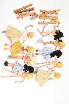 Lot 368 - Pelham Puppets - Group of ten female puppets