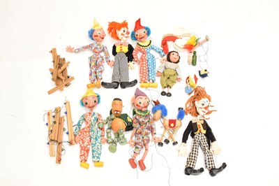 Lot 372 - Pelham Puppets - Group of nine puppets