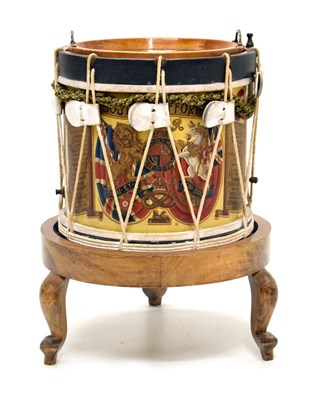 Lot 365 - South Staffordshire Regimental Drum